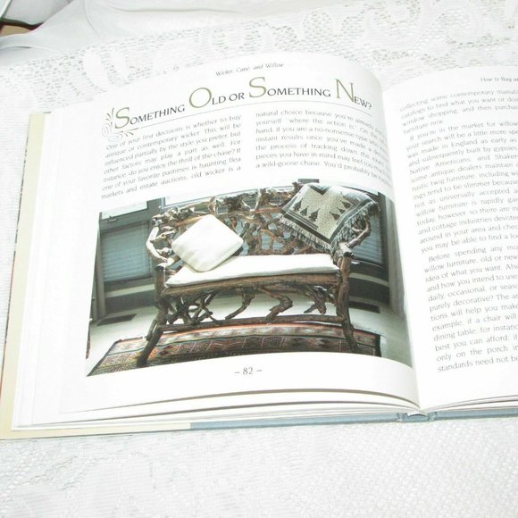 Wicker Cane and Willow Home Decorating Used Book Cottagecore - Picture 9 of 11